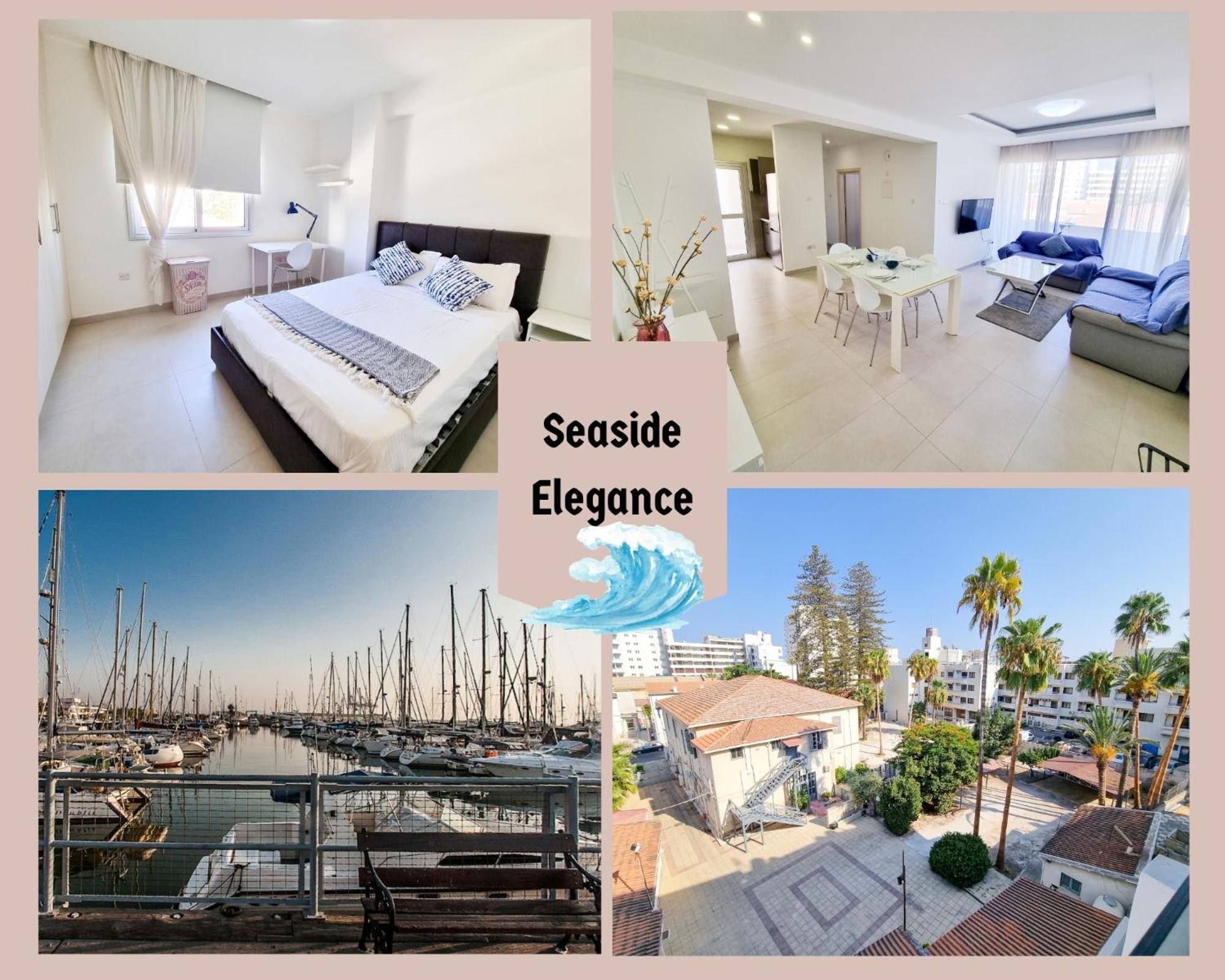 Seaside Elegance Retreat Apartment ลาร์นาคา ภายนอก รูปภาพ